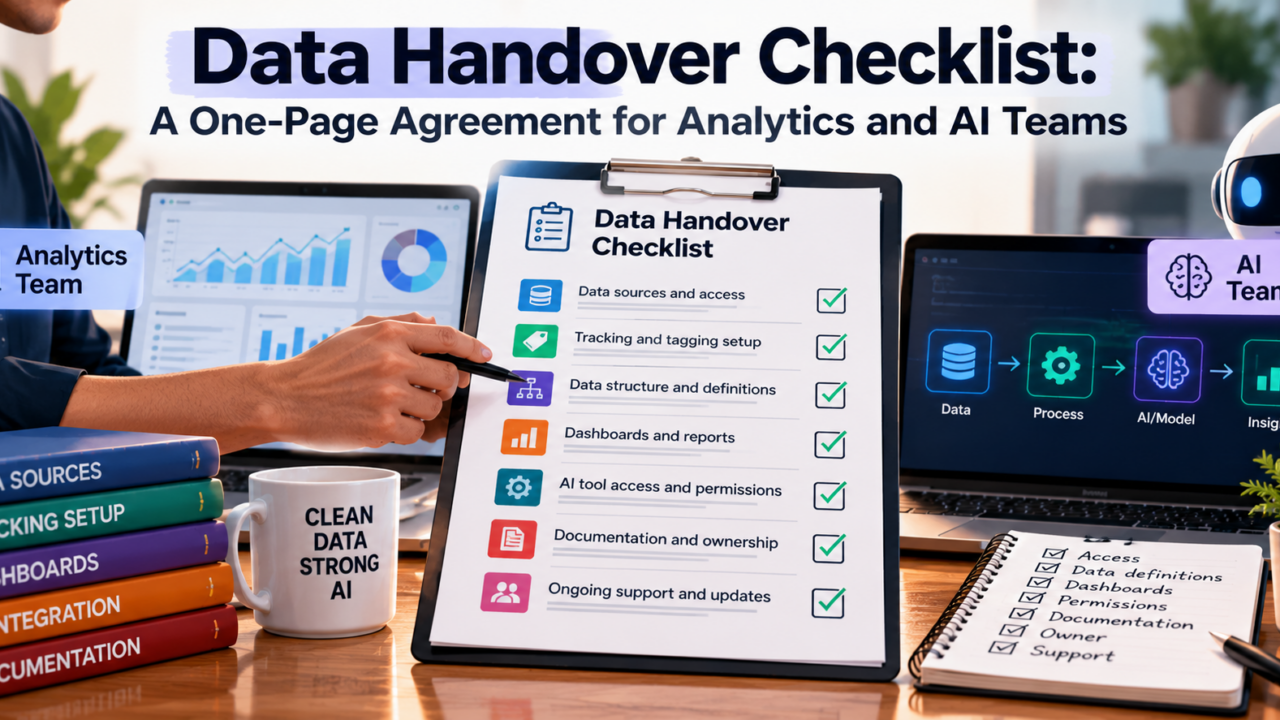 data handover checklist